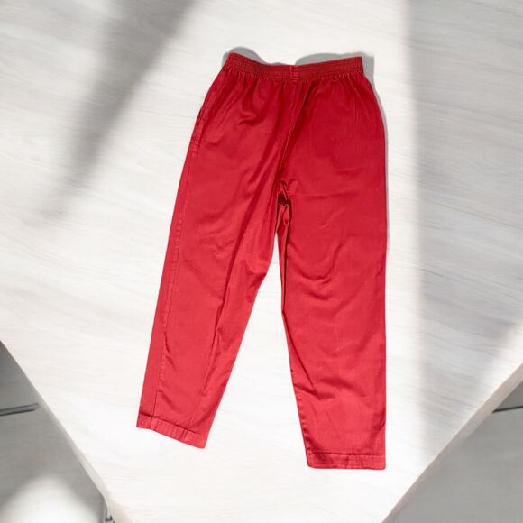 Laura Scott Pants-Elastic High Waist Pull On-Pleated-Size 12-Dress Business VTG - Picture 4 of 5